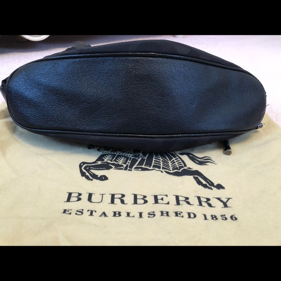 Black Burberry Hobo Bag - Picture 4 of 5